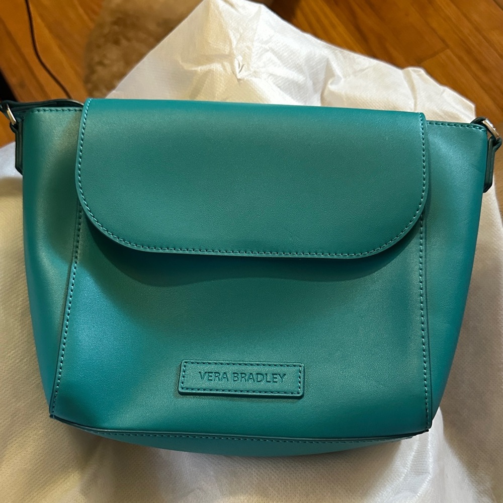 Vera Bradley Aqua Crossbody Bag - Teal